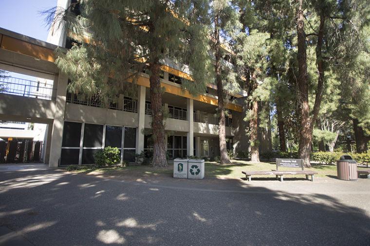 Police say an attempted robbery took place across from Sequoia Hall on Friday, Oct. 5, 2018.