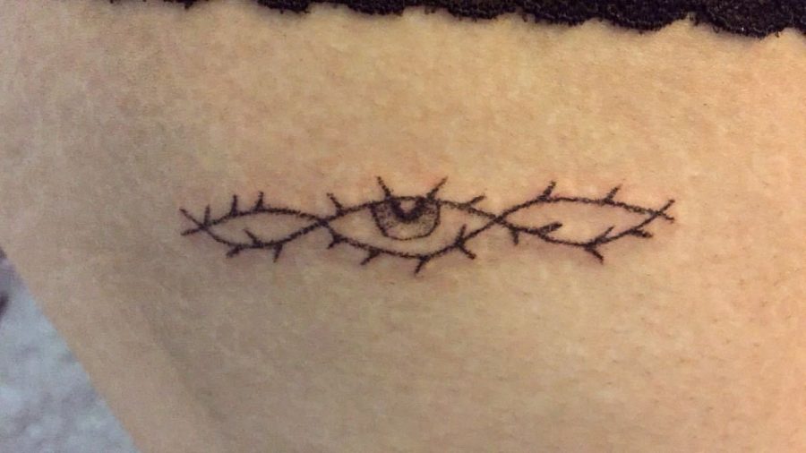 Picture courtesy of Magaly Munoz. Tattoo done by Valerie Partida, who has performed stick and poke tattoos for over two years from her home.