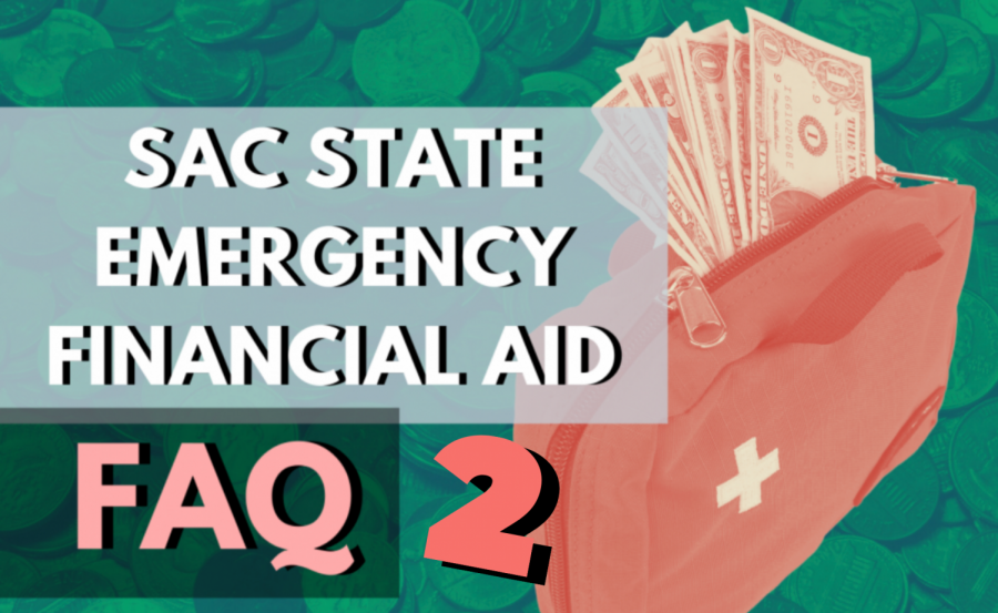 President Robert Nelsen announced that grants will be distributed to every student at Sac State after the university received $17.8 million in HEERF funds. Graphic made in Canva.