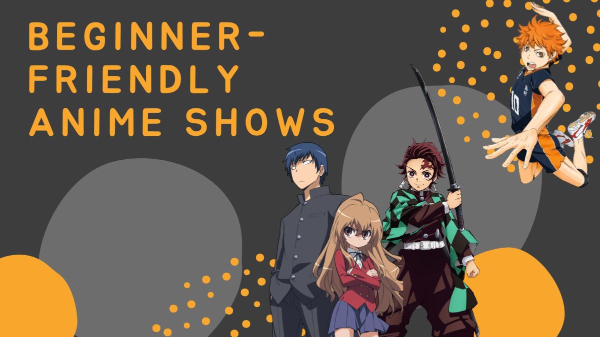 Anime is one of the fastest growing mediums of entertainment worldwide. Its vibrant characters and imaginative worlds attract fans of all ages, contributing to its ever-expanding popularity on both traditional and digital platforms. (Photos Courtesy of J.C. Staff, Ufotable studios, and Production I.G. and Graphic made in Canva by Hailey Valdivia and Ismael Martinez Castillo) 