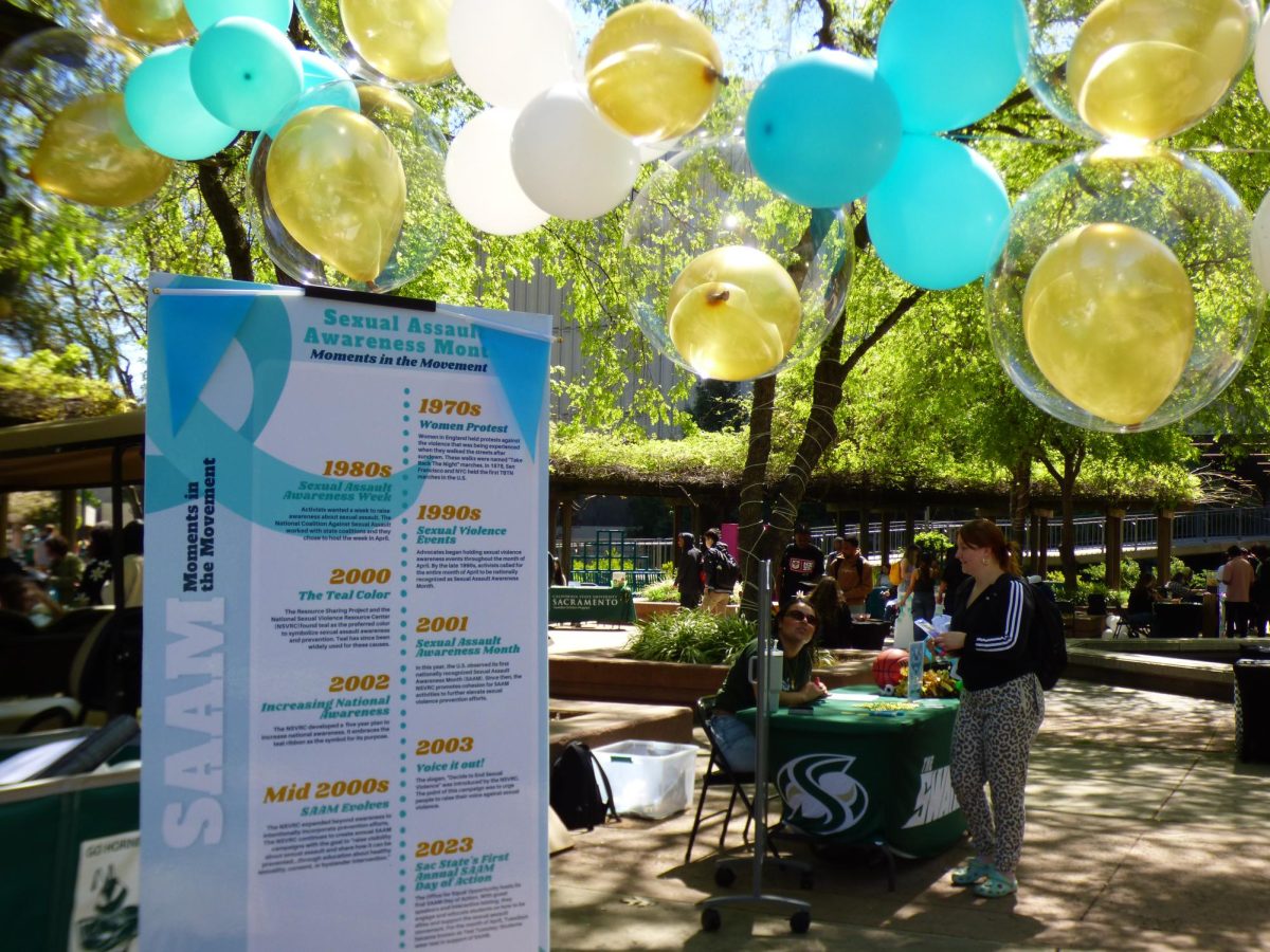 The Office of Equal Opportunities hosts the second annual Sexual Assault Awareness Day of Action fair in the Library Quad Tuesday, April 2, 2024. The fair featured various booths educating students about Sexual Assault Awareness Month and of ways to prevent sexual assault.